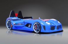 Дитяче ліжко машина MUSVENUS AUDI blue 190х90 см